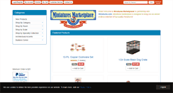 Desktop Screenshot of miniaturesmarketplace.com